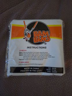 Inflatable noise makers
