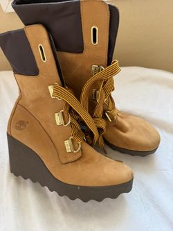 Timberland Boots- Wedge Heel - NEW