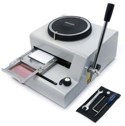 Emosser 72 Character Manual Stamping Machine 