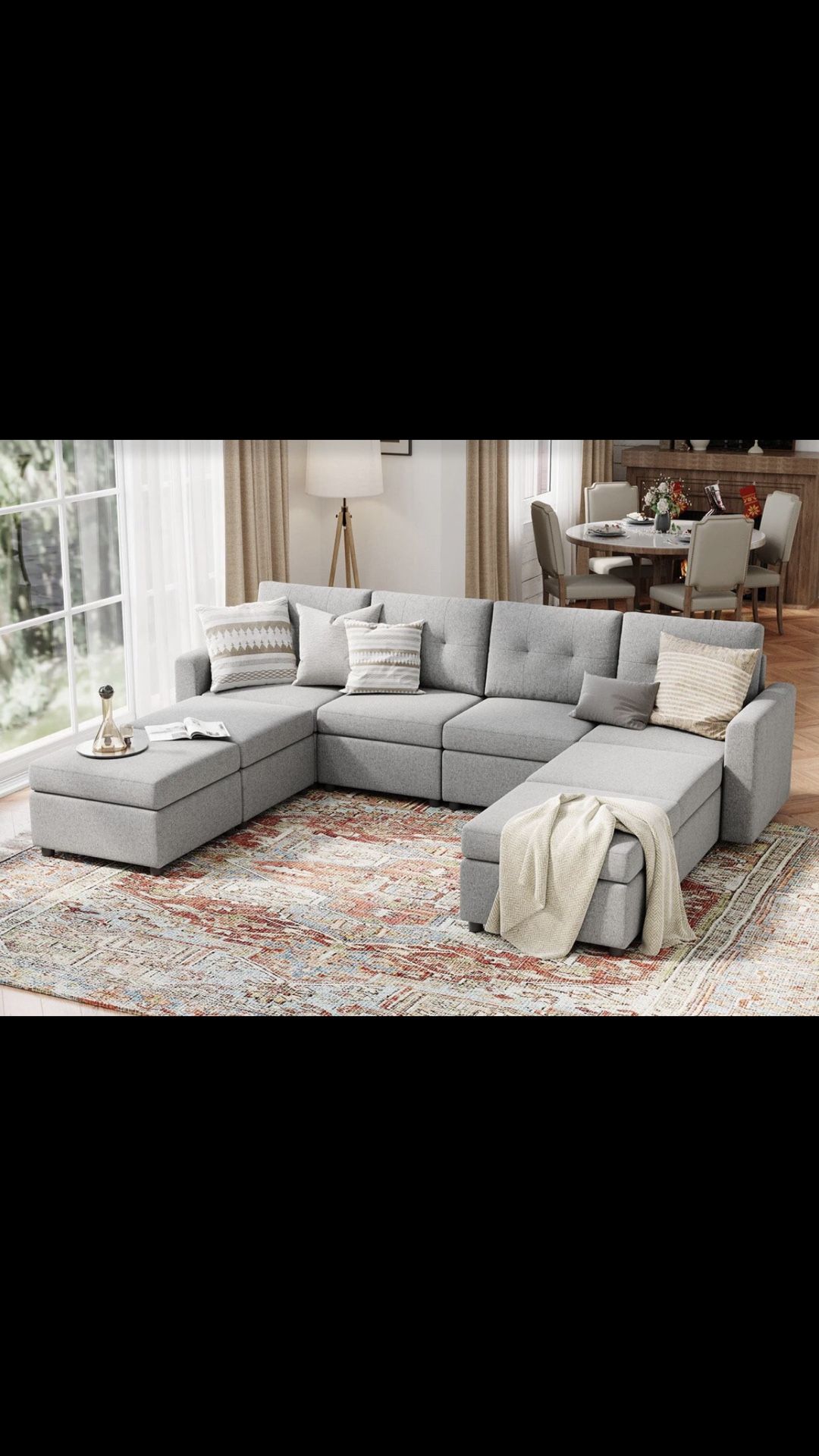 Sectional modular Couch ( New)