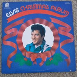 Elvis Presley Christmas Album Vintage Vinyl Record Album LP Rock And Roll Rockabilly  1960's  Holiday