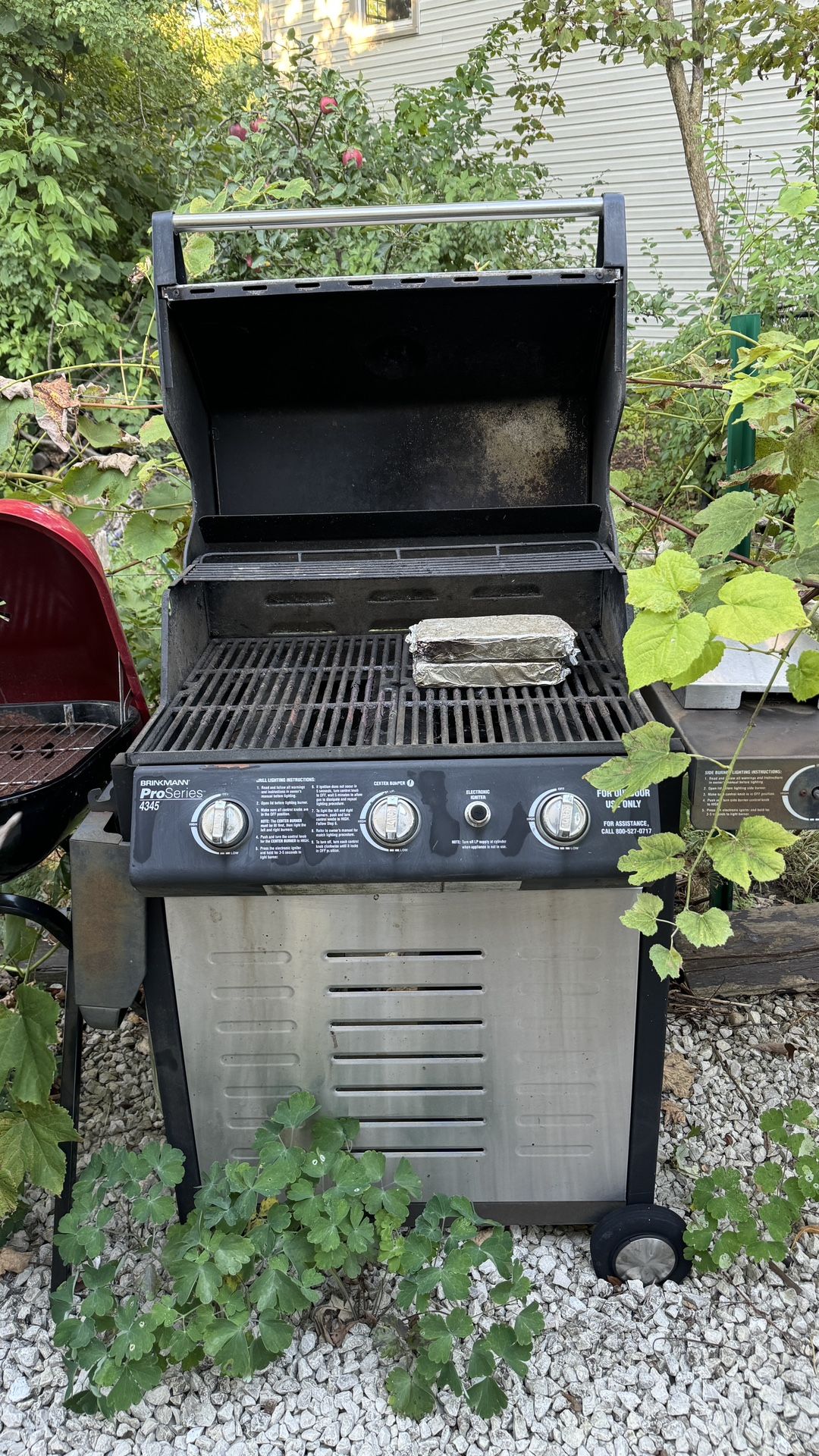 brinkmann bbq pro series 4345