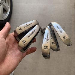Pinseeker Golf Clubs 4-8 Irons Oversized New Grip 