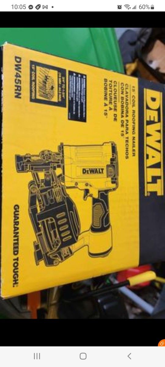 Dewalt Roofing Nailer 