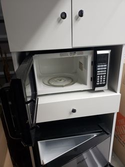 Mini Fridge Microwave Stand