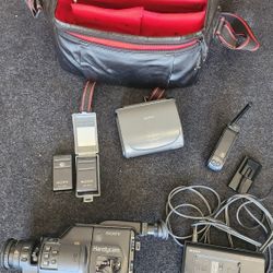 Sony Handycam & Video Walkman (As-is)