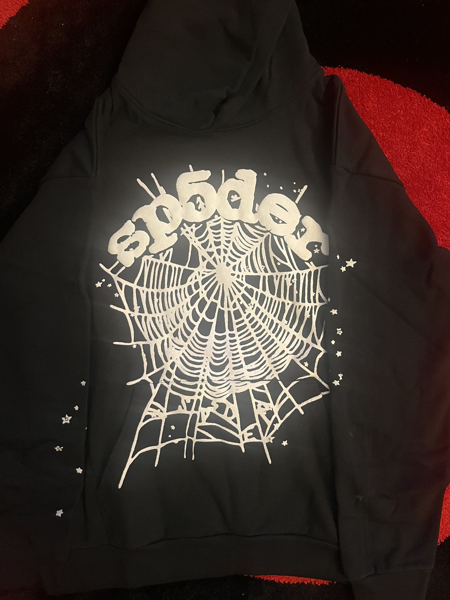 Black And White spider Hoodie