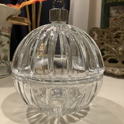 Ball Ornament Shaped Candy Dish