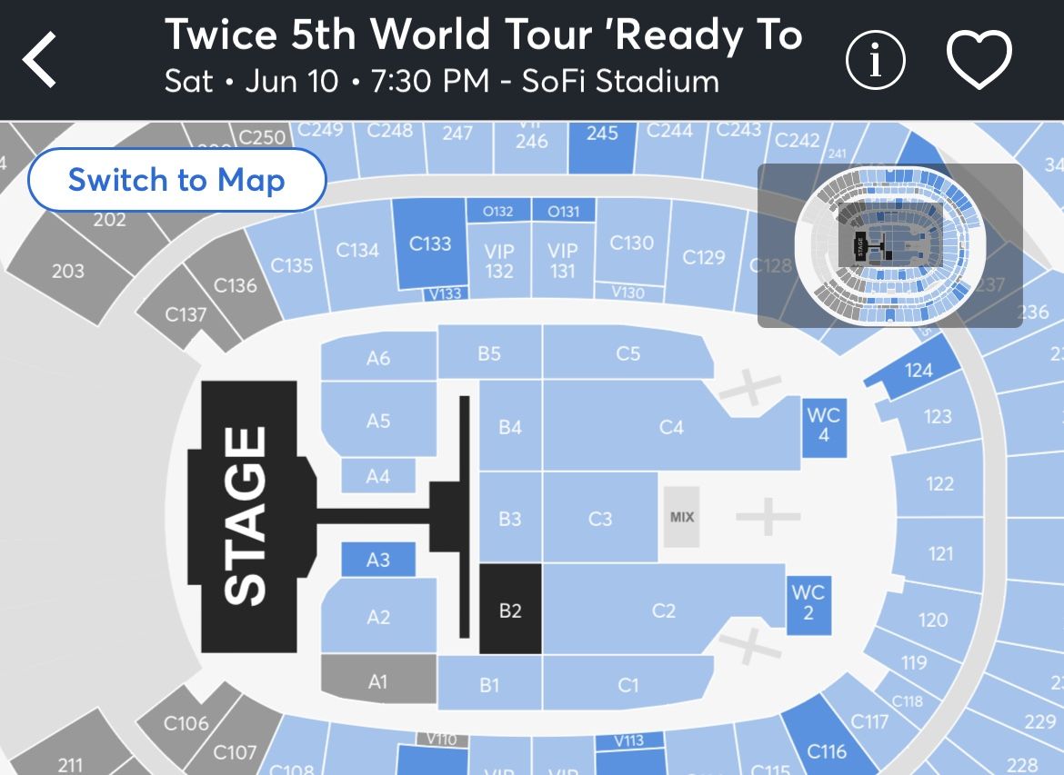 Twice 5th World Tour VIP Ticket