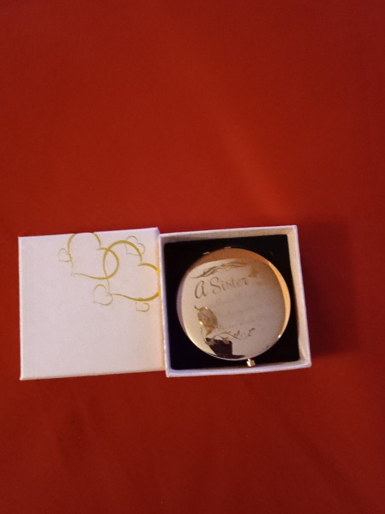 Sister Love Pocket Mirror 