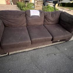 FREE Couch- Partial Sectional
