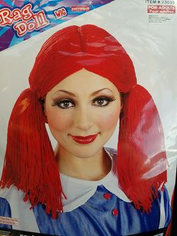 Rag doll wig