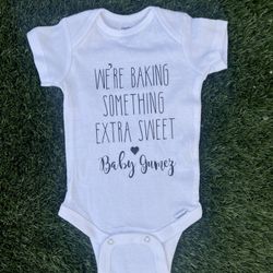 Personalized Baby Onesies