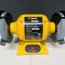 6” Bench Grinder Model 106L 3.5 AMP 3500 RPM