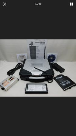 Panasonic Toughbook/allda repair/Mitchell ondemand5/Toyota Techstream/ Honda Hds Him