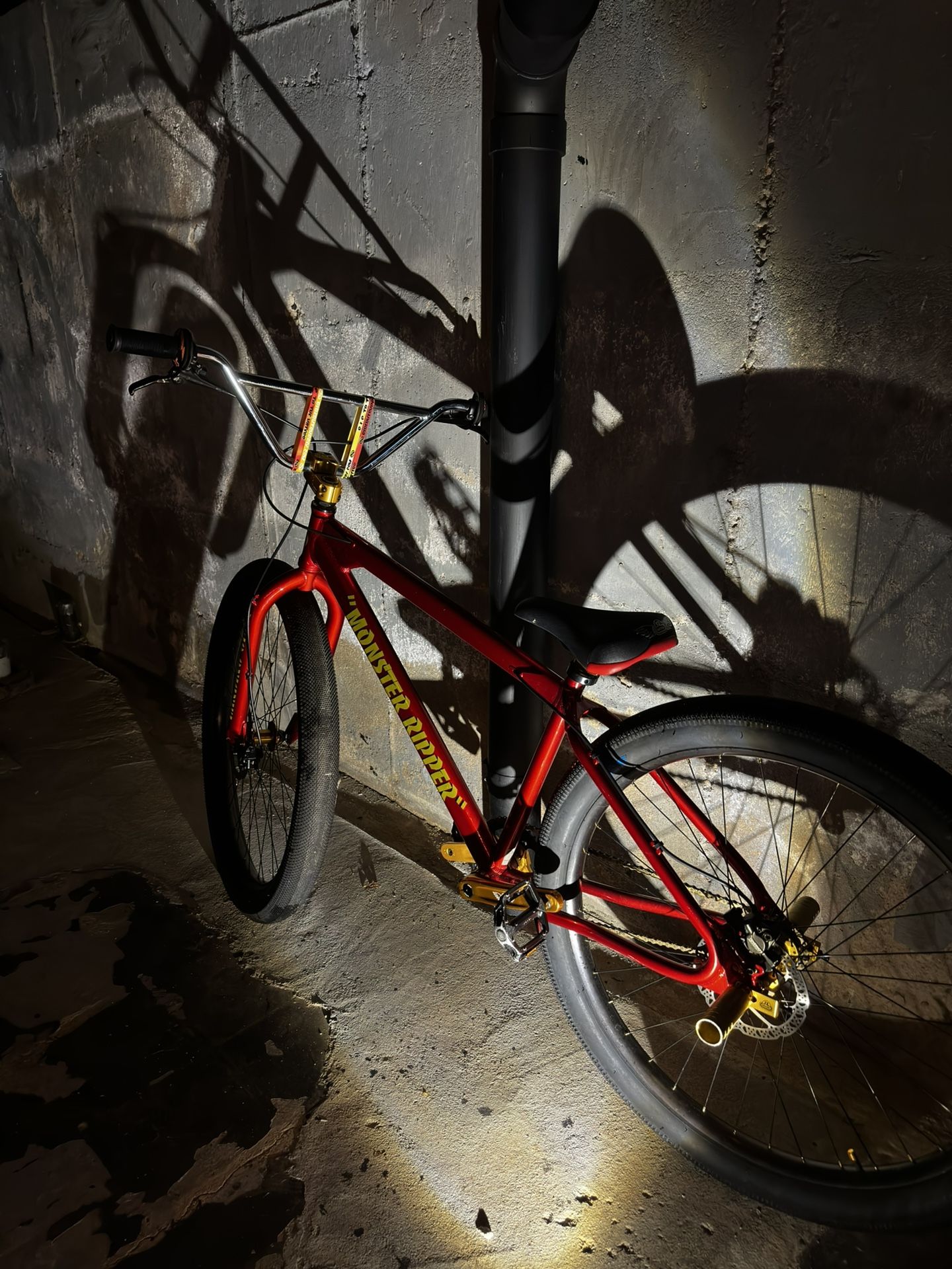 Monster Ripper Gold And Red