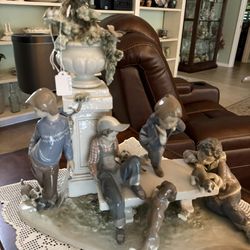 Playtime,lladro Collectible Little Boys