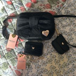 Juicy Couture Bow Crossbody 
