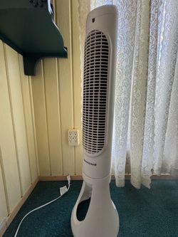 Honeywell QuietSet 5 Speed Portable Tower Fan White