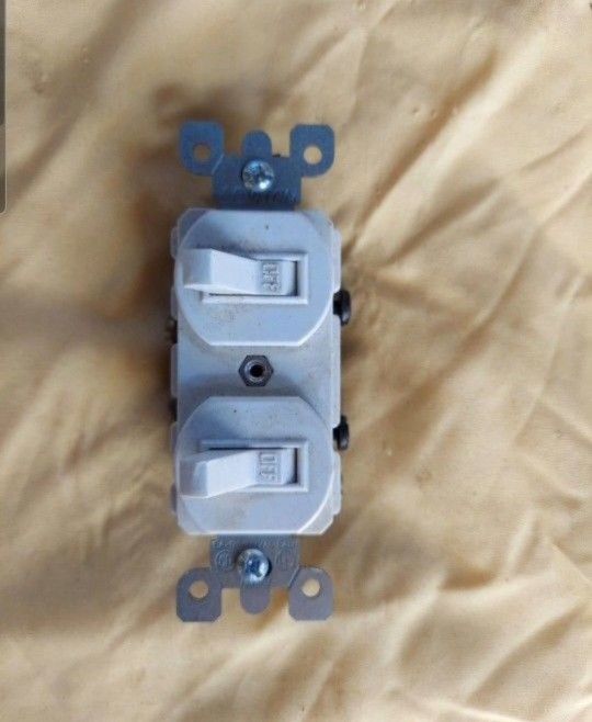 Stacked Electrical Switches For Single Box