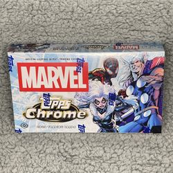 2025 Marvel Comics Chrome Hobby Box Topps