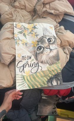 Cat Garden Flag