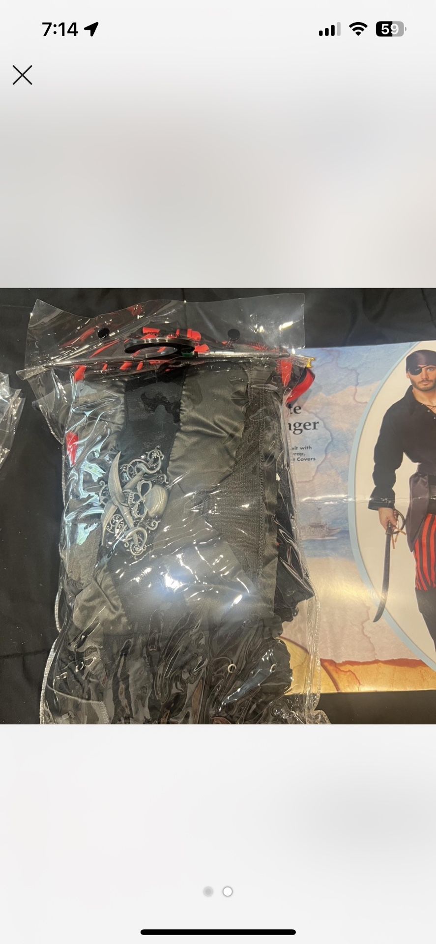 Pirate Men’s Halloween Costume