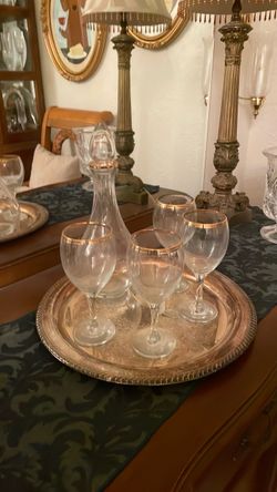 Wine Decanter & Glasses