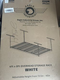 4ft × 8ft OVERHEAD STORAGE RACK