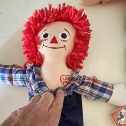 Vintage Raggedy Andy Doll