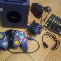 Game Cube console 1 Remote - Dream Cast Console 2 Controllers Cables and Power Supplies Included