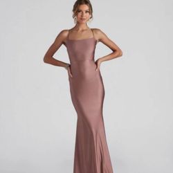 Long Prom Dress (M)