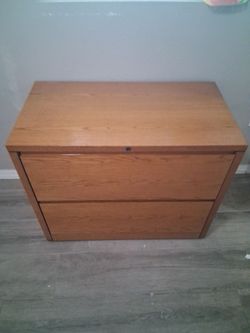 2-Drawer Wood Lateral File Cabinet