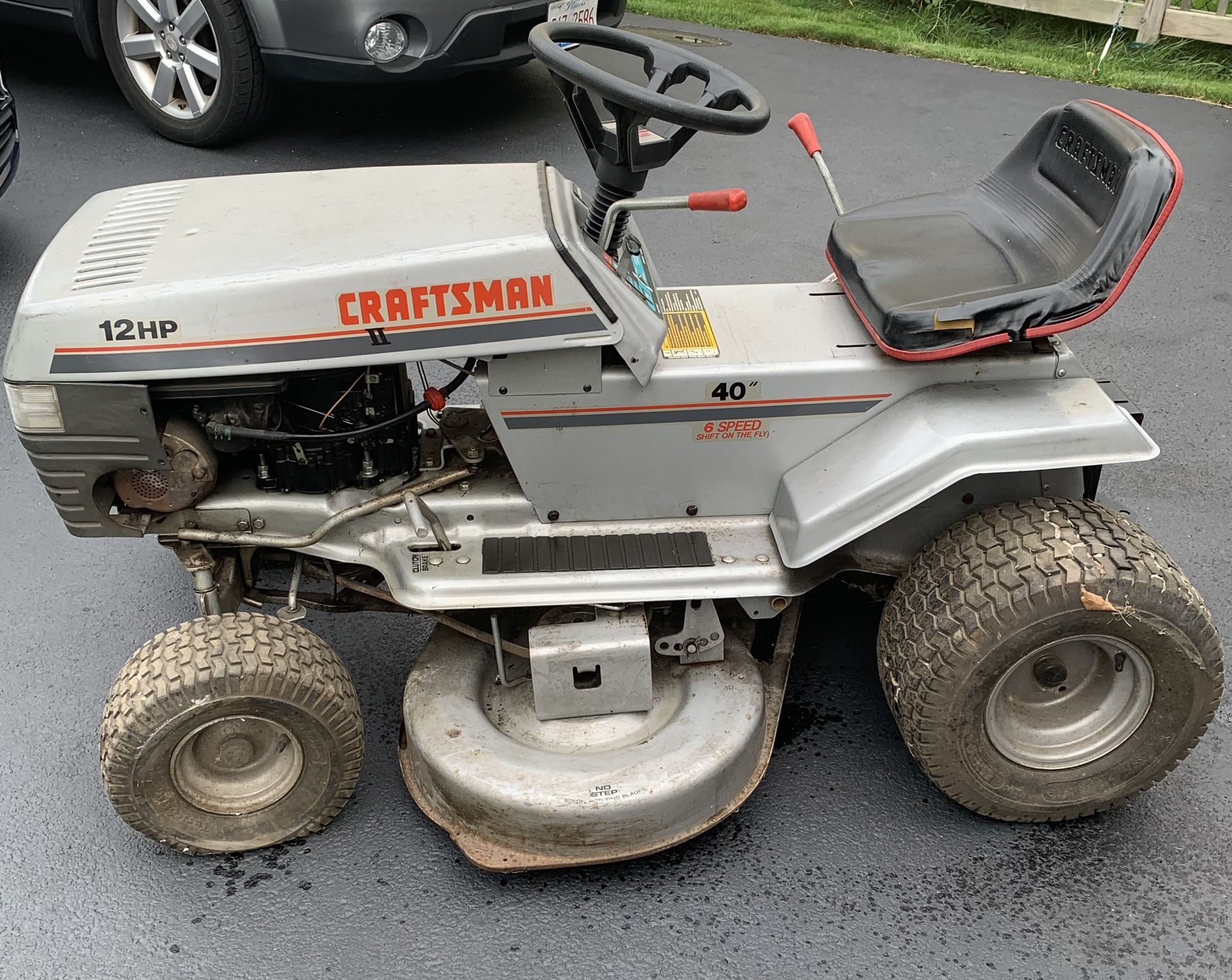 Craftsman ii 12 online hp lawn tractor