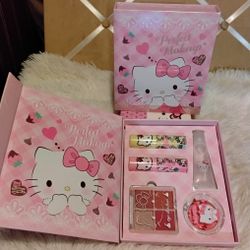 Cute Hello Kitty Makeup Gift Set $15.    (2 AVAILABLE)