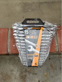 15 piece GearWrench set