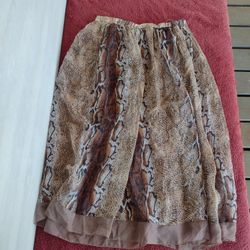 Jeanbay by carmen skirt size L