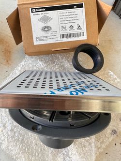 Neodrain 6x6 Square Stainless Steel Shower Drain