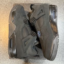 Jordan 4 Retro “Black Cat” (2025) – Brand New- SIZE 8