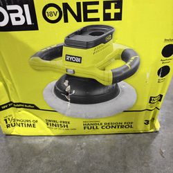 RYOBI ONE+ 18V Cordless 10 in. Orbital Buffer (Tool-Only)