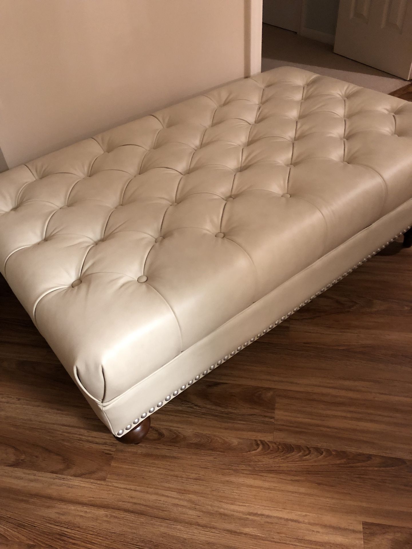 Allington 3 piece Top Grain Leather Set Sofa Chair Ottoman