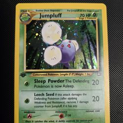 Jumpluff 7/111 Neo Genesis Holo 1st Edition Pokemon Card