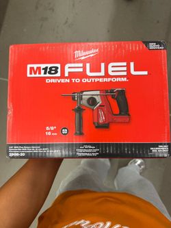 M18 FUEL 18V Lithium-Ion Brushless Cordless 1 in. SDS-Plus Rotary Hammer