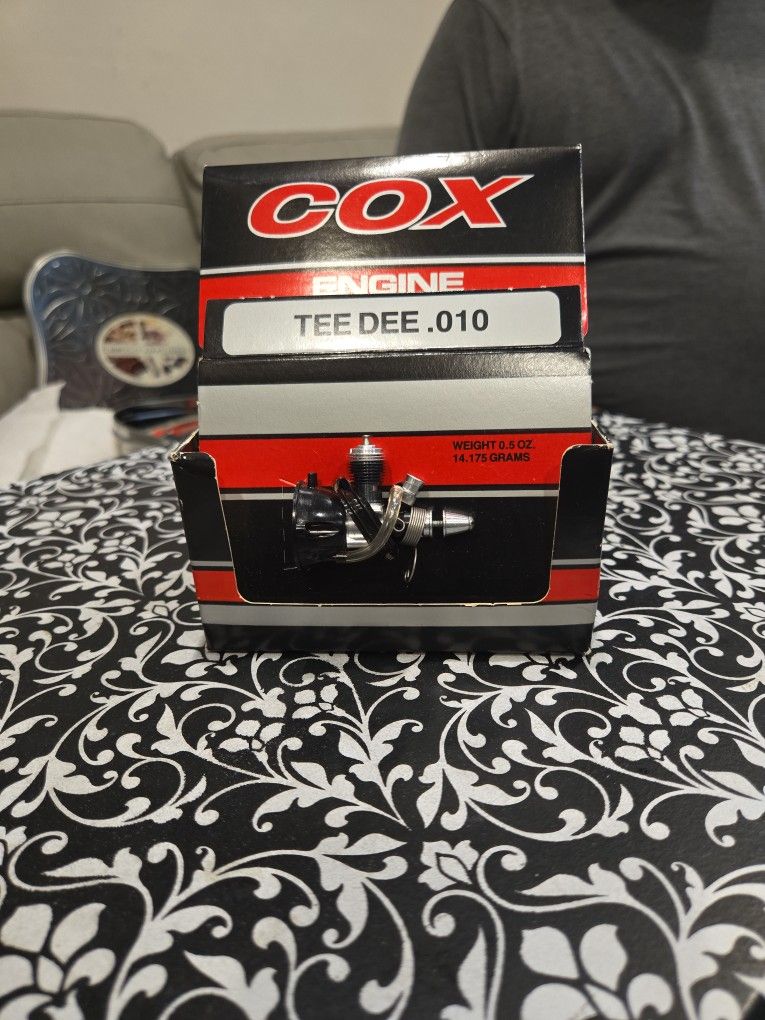 Cox Tee Dee .010 Nitro Engine