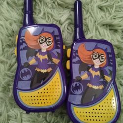 Batgirl Walkie Talkie