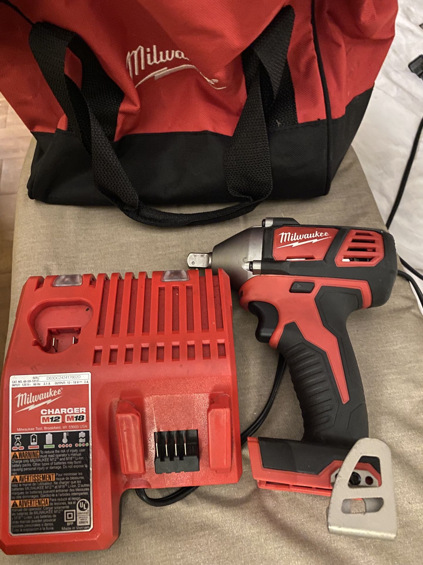 1/2 Inch Milwaukee Impact (like New)