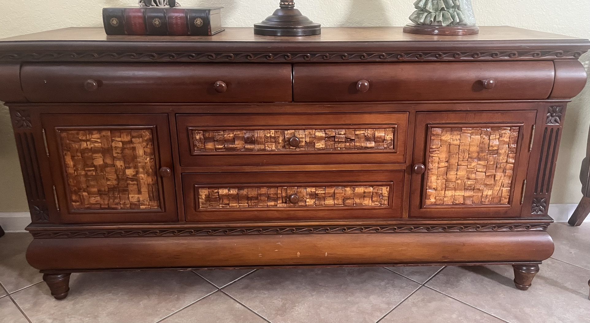 Indonesian Style Console Table