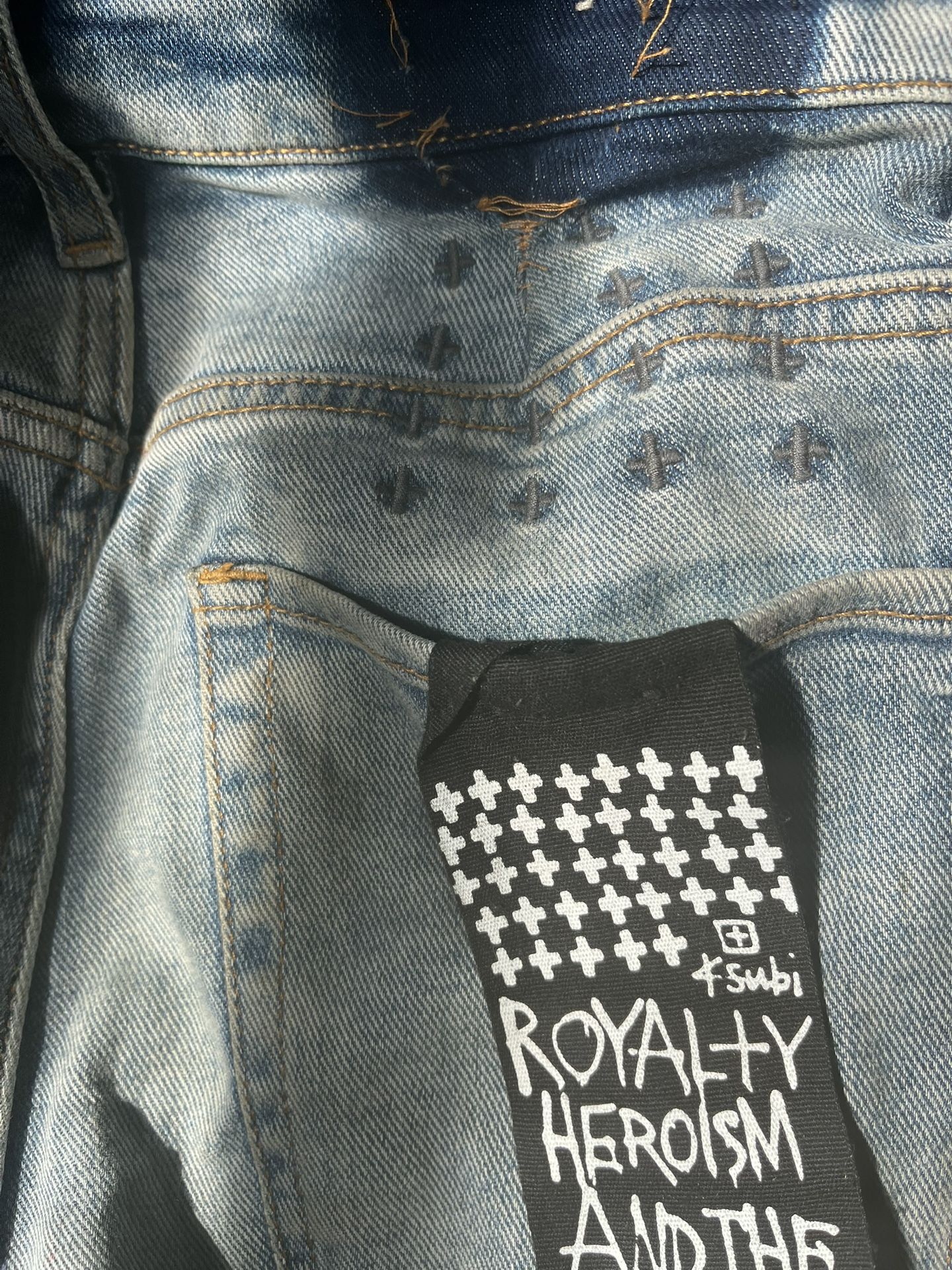 Ksubi Jeans Size 30 Good Condition Worn Once