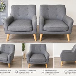 Accent chair Modern chair Mid century furniture Living room chair Gray chair Reading chair Lounge chair Armchair Home decor Office chair Furniture set