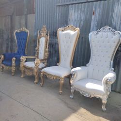 Throne Chairs Wedding Quinceañera
